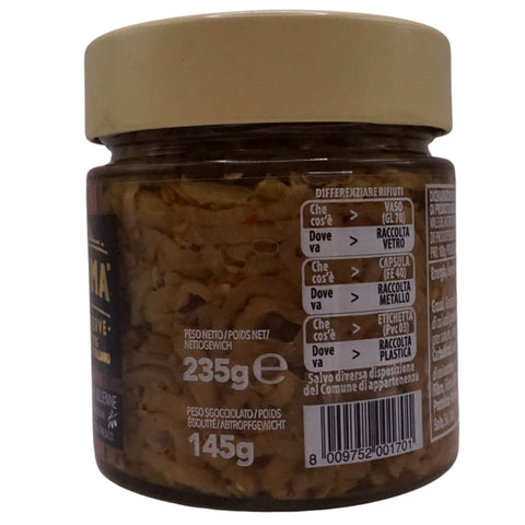 Julienne Auberginen in Olivenöl 235g - Feinkost Stuttgart