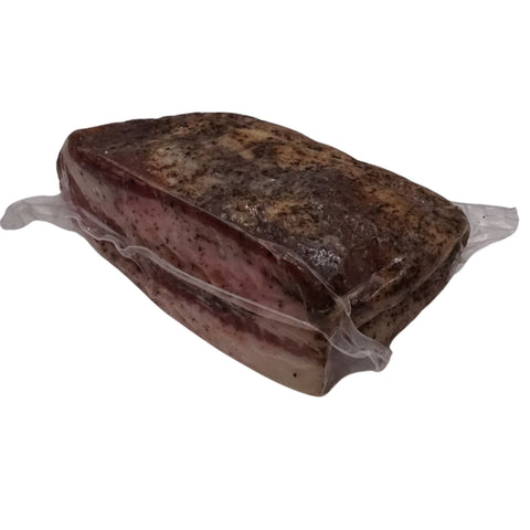 Guanciale Toskanisch (Backenspeck), ca. 500g - Feinkost Stuttgart