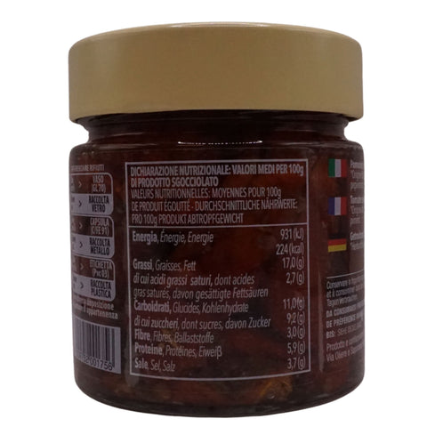 Getrocknete Tomaten in Olivenöl 235g - Feinkost Stuttgart
