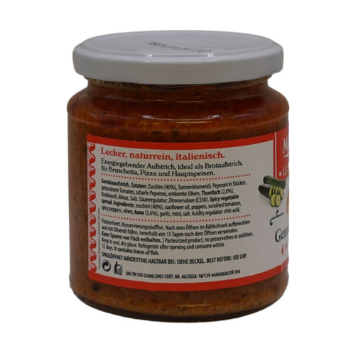 Gemüseaufstrich mit Thunfisch 280g