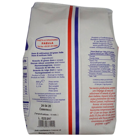 Casarecci di Gragnano IGP 500 g - Feinkost Stuttgart