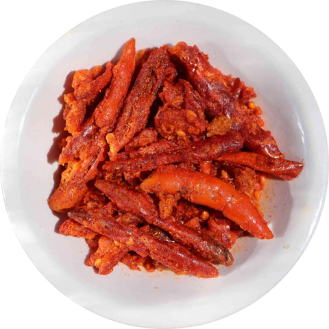 Scharfe Chilli Snacks 30g