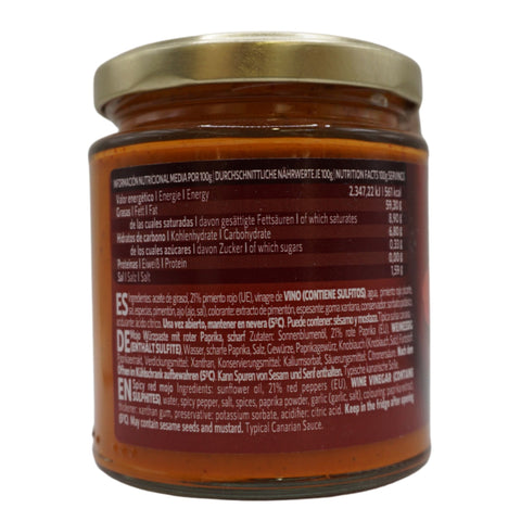 Mojo Rojo Picante – Guacinerfe 200 g
