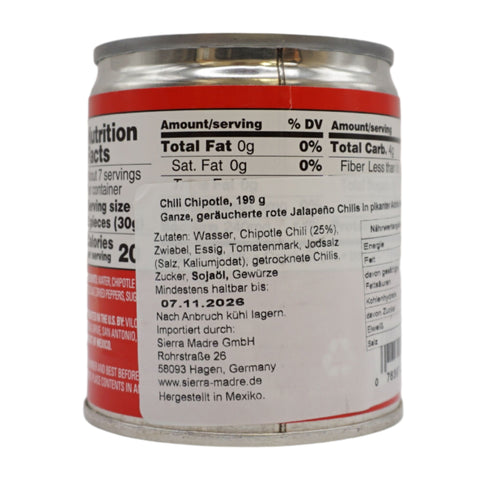 Chipotle Peppers in Adobo Sauce – La Costeña 199g