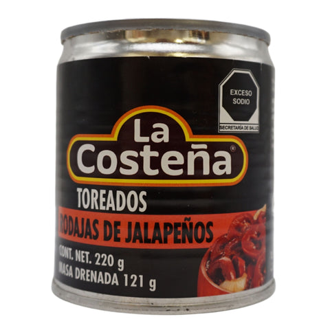 La Costeña Toreados – Jalapeño-Ringe 220g - Feinkost Stuttgart