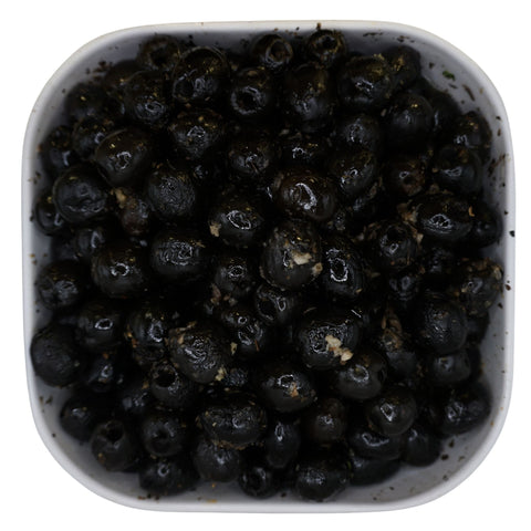 Schwarze Oliven mit Stein Barral 100 g