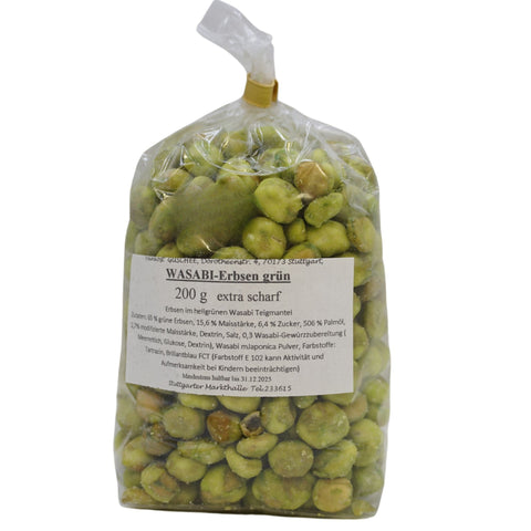 Wasabi Erbsen Grün extra scharf 200g