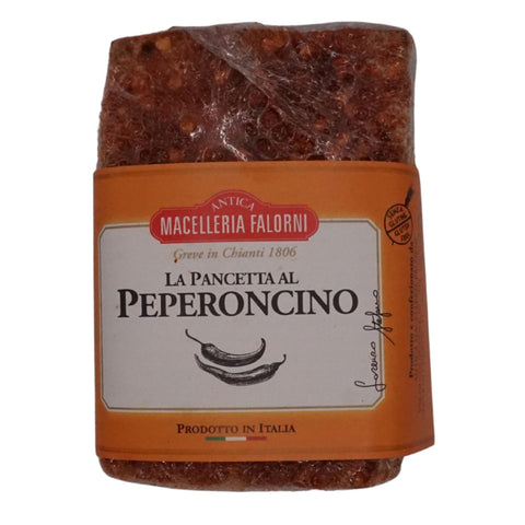 Bauchspeck mit Peperoni ca. 350g, lose