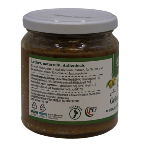 Paste aus Grünen Oliven 280g