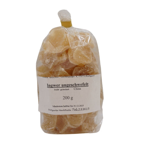 Ingwer ungeschwefelt 200g