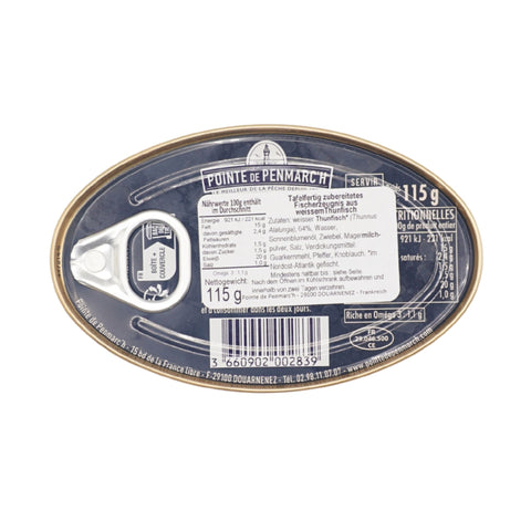 Rillettes de Thon Blanc Germon – Weiße Thunfisch-Rillettes 115 g