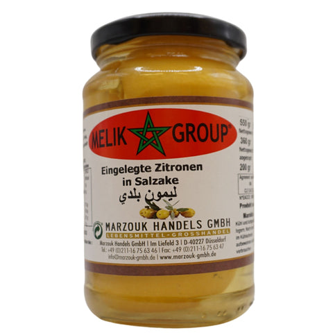 Eingelegte Zitronen in Salzlake 550g