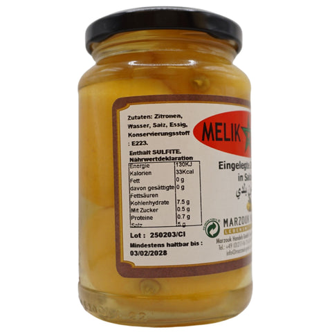 Eingelegte Zitronen in Salzlake 550g