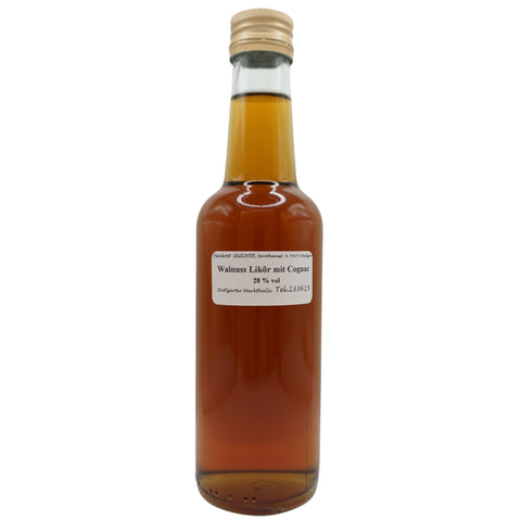 Walnusslikör mit Cognac