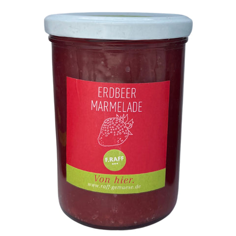 Erdbeermarmelade handgemacht 435g - Feinkost Stuttgart
