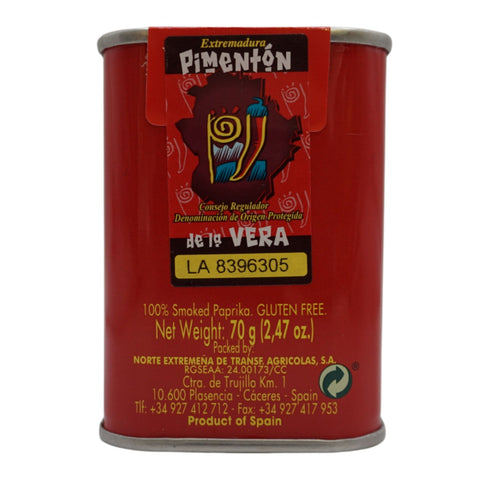 Pimentón de la Vera – Geräuchertes Paprikapulver 70 g