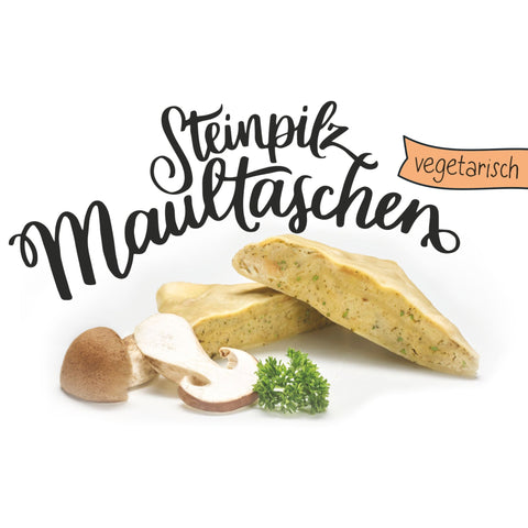 Steinpilzmaultaschen handgemacht - Feinkost Stuttgart