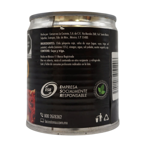 La Costeña Toreados – Jalapeño-Ringe 220g