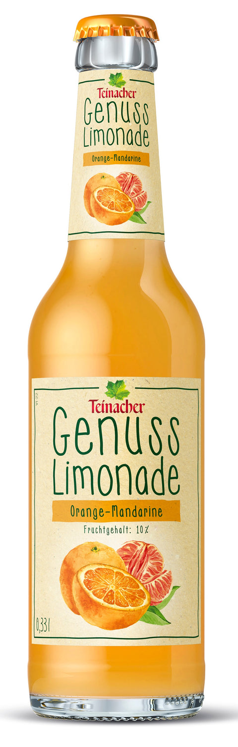 Teinacher Limonade Orange-Mandarine 12 x 0,33l