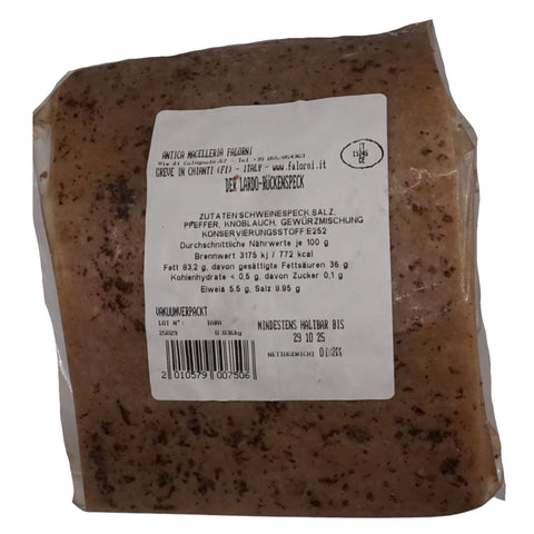 Lardo (Rückenspeck) ca. 1,3kg, vakuumiert
